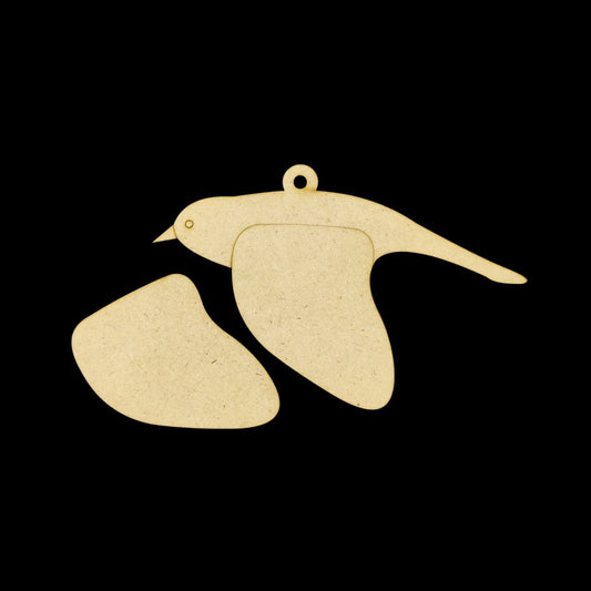 Bird Latkan - 3 (MDF Hangings)