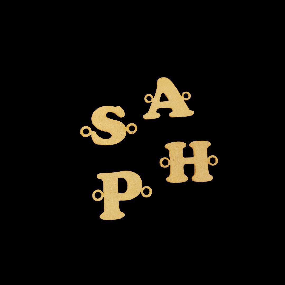 Personalised Initial Rakhi base ( MDF )