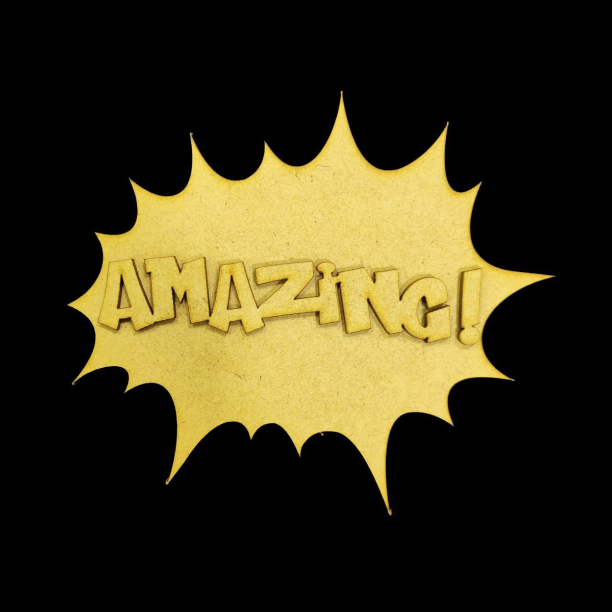 Amazing - Pop Art ( MDF - Fridge Magnet Base )