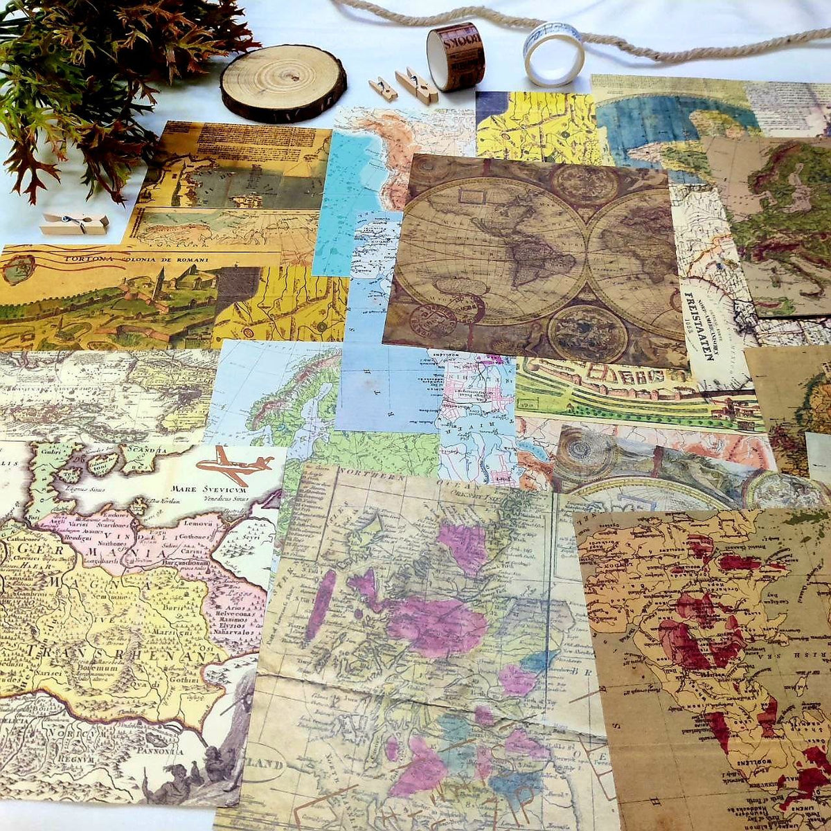 Around The World ( Journaling Supplies )