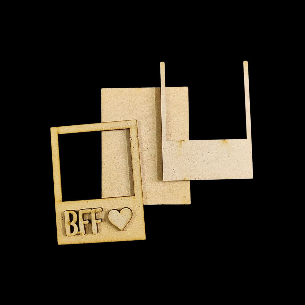 BFF - Friendship (MDF Photo Fridge Magnet Base)