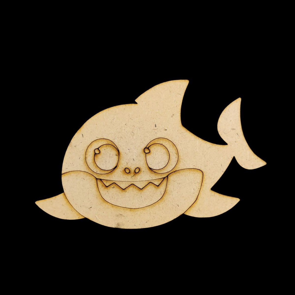 Baby Shark ( MDF Premarked Painting Base )