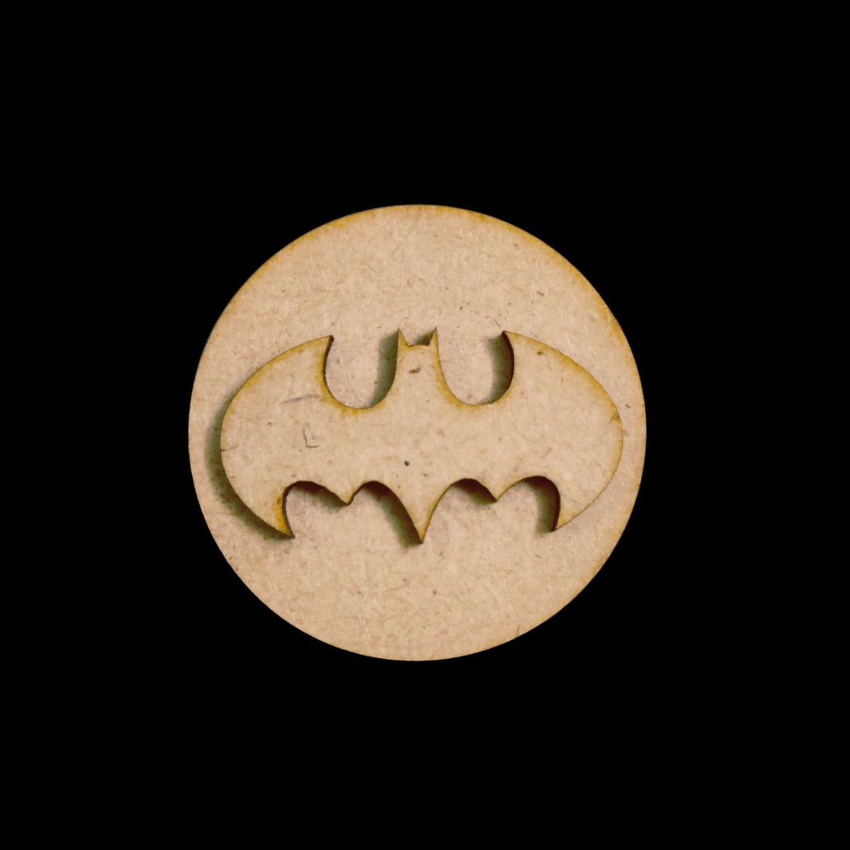 Batman (MDF Round Fridge Magnet Base)