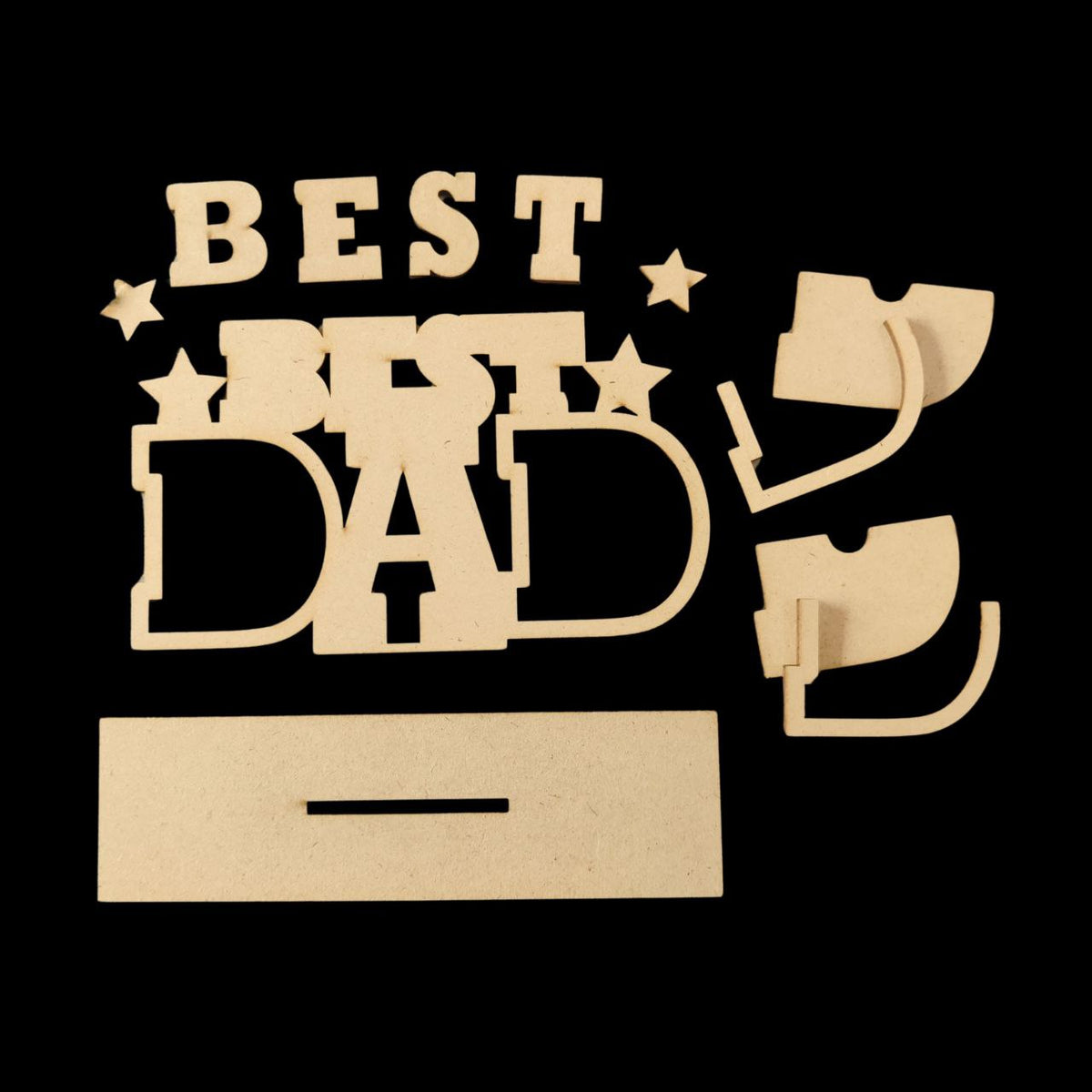 Best Dad (Desk Photo Frame) Fathers Day