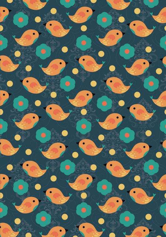 Wall-Print Seamless Pattern( Decoupage Papers )