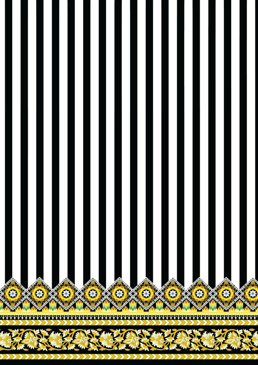 Black n White Abstract border(Decoupage Paper)
