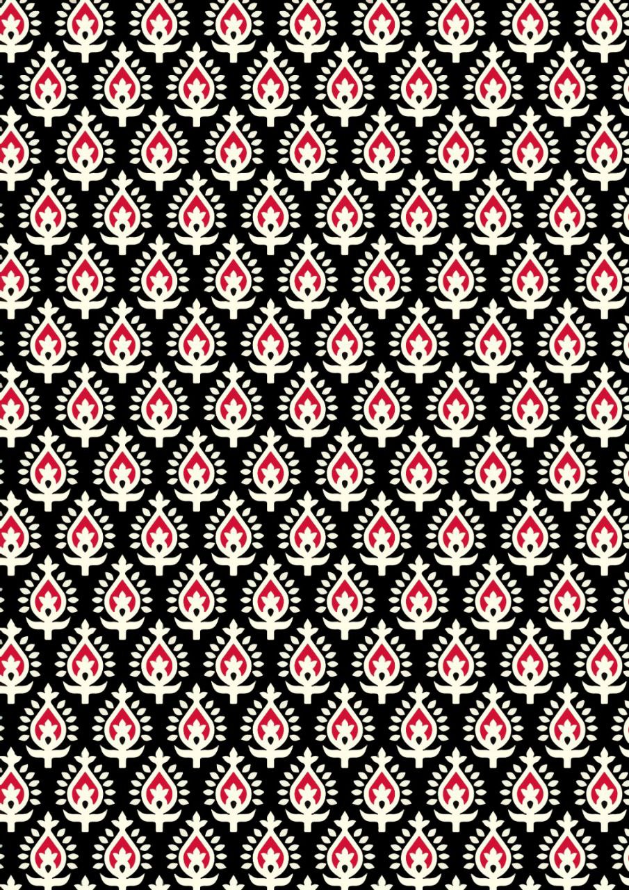 Block Print Textile (Decoupage Paper)