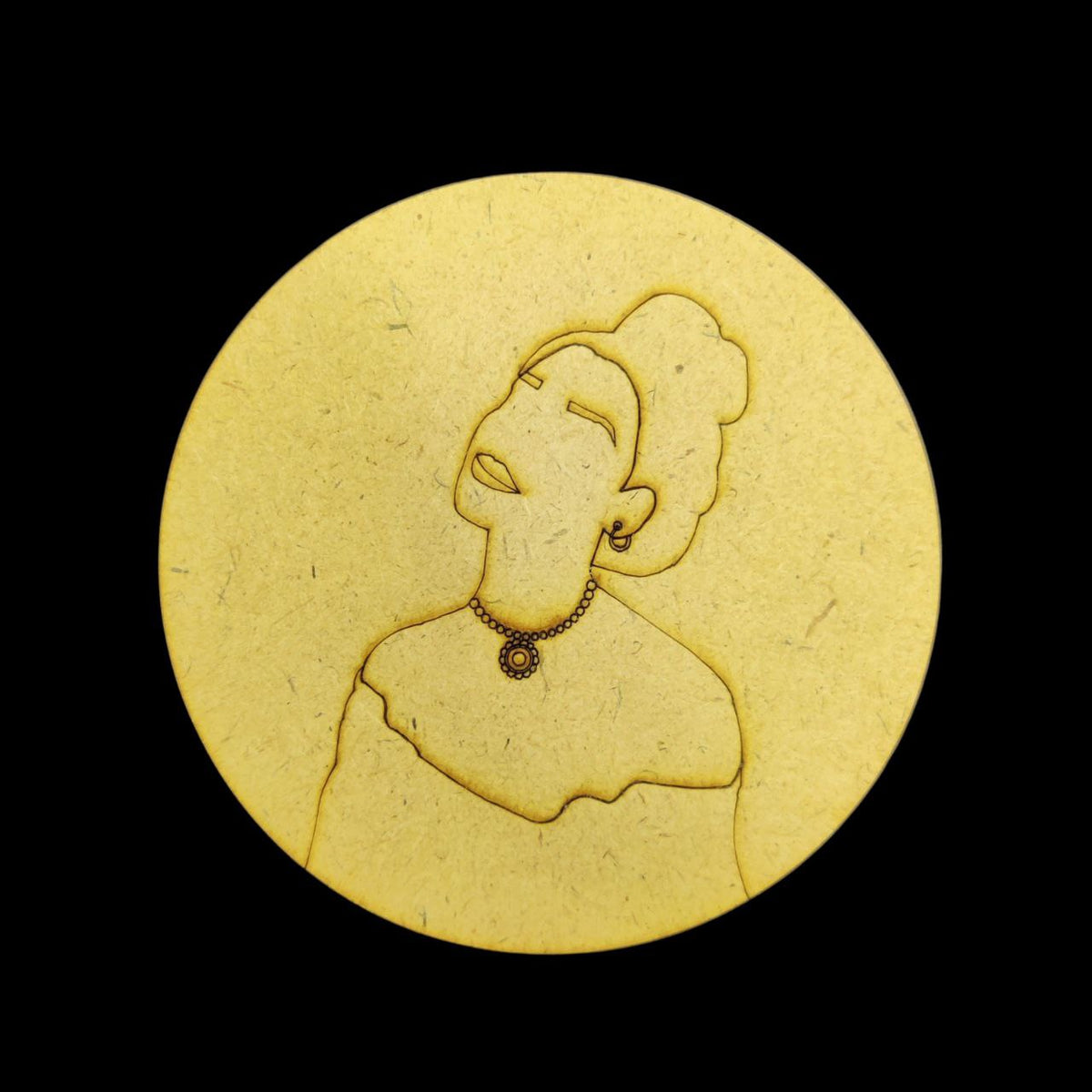 Boss lady 3 (Premarked MDF - Fridge Magnet Base )