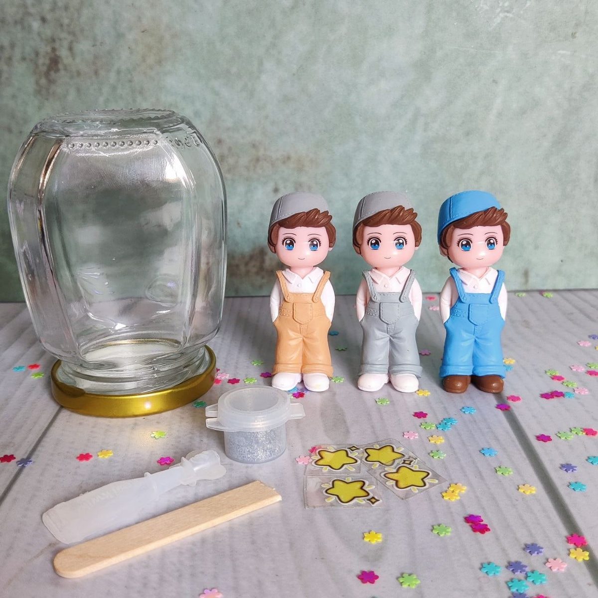 Boy - DIY Snow Globe Kit