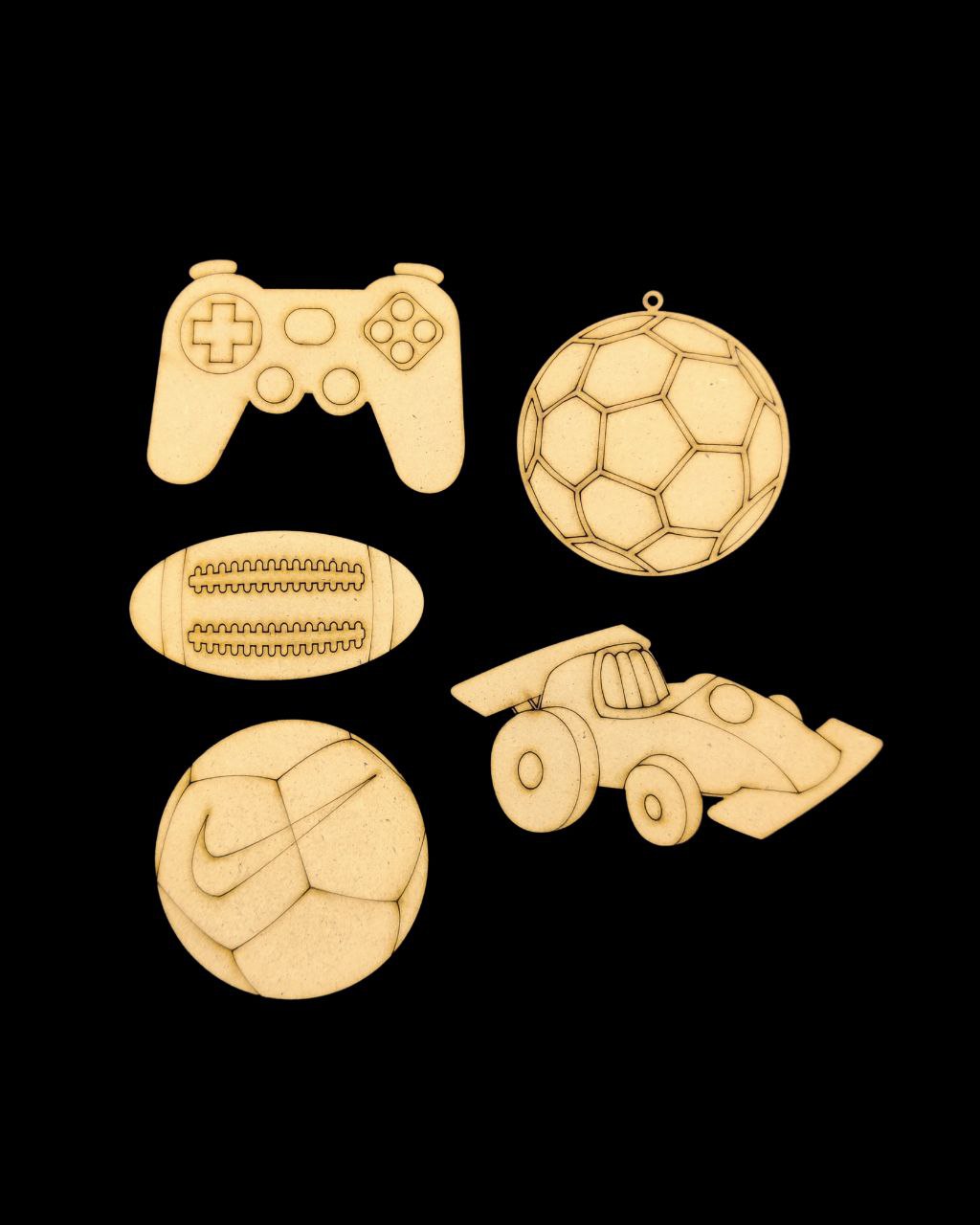 Fun n Games (Premarked Painting Bases MDF)