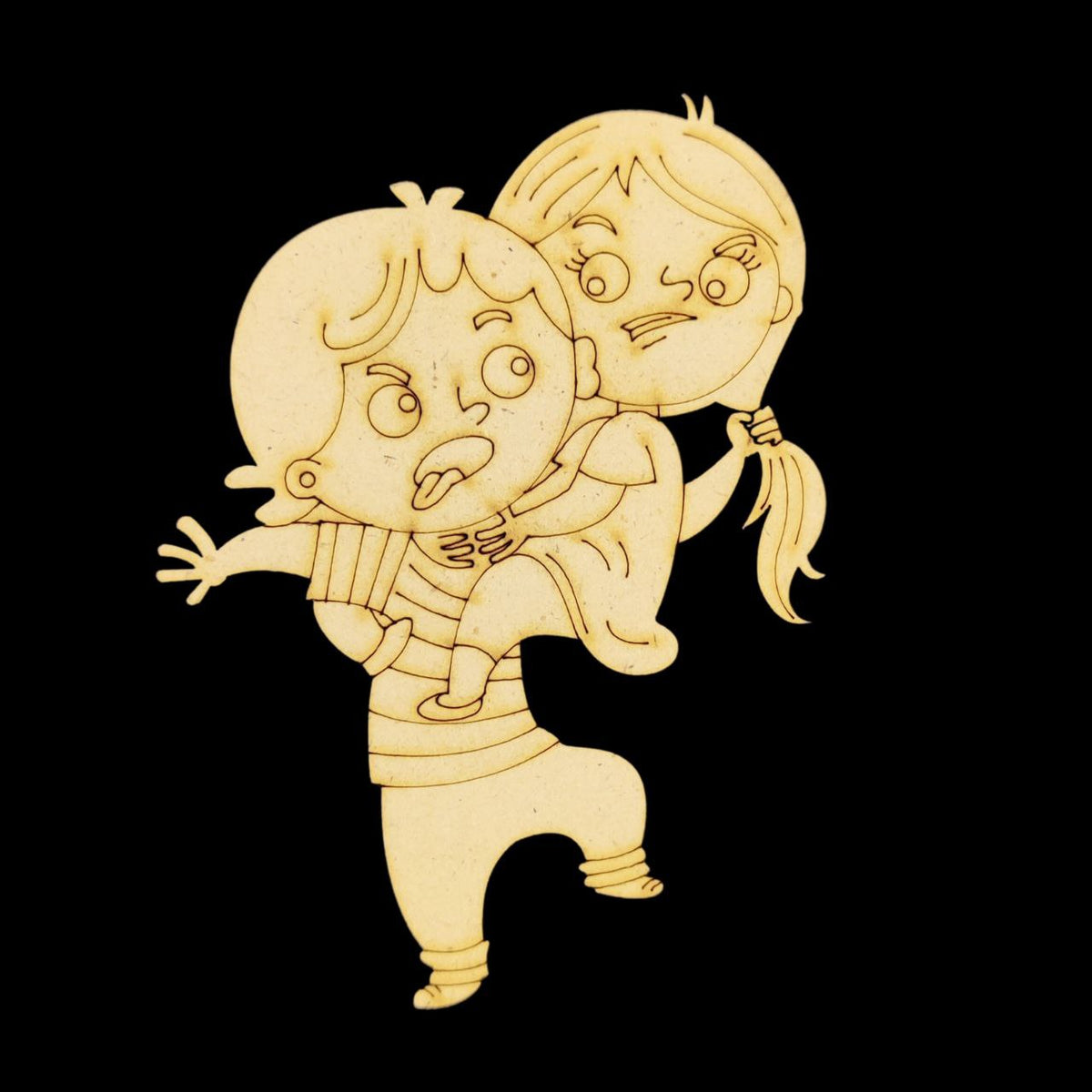 Bro-Sis Love (Premarked Embellishment MDF)4