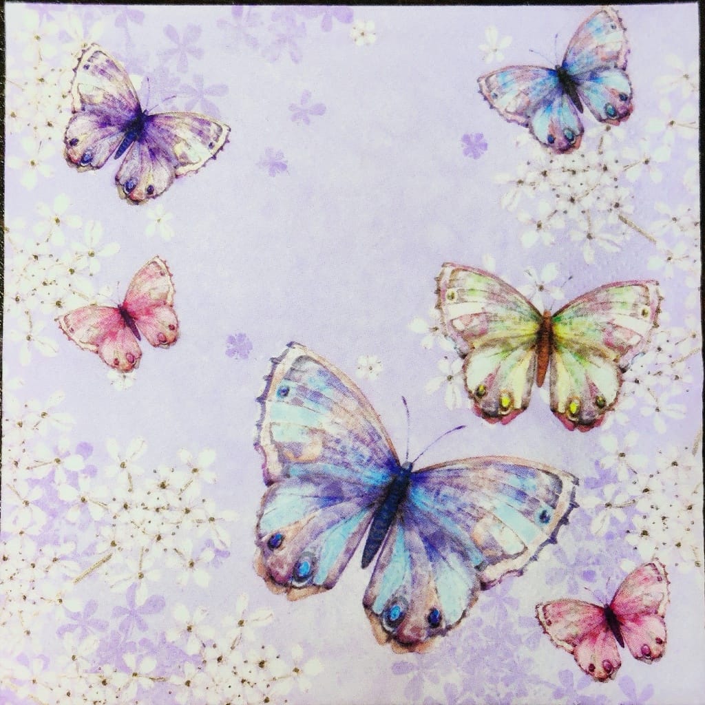 Butterfly - ( German Napkins Tissues )