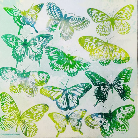 Butterfly Paint ( German Napkins Tissues )