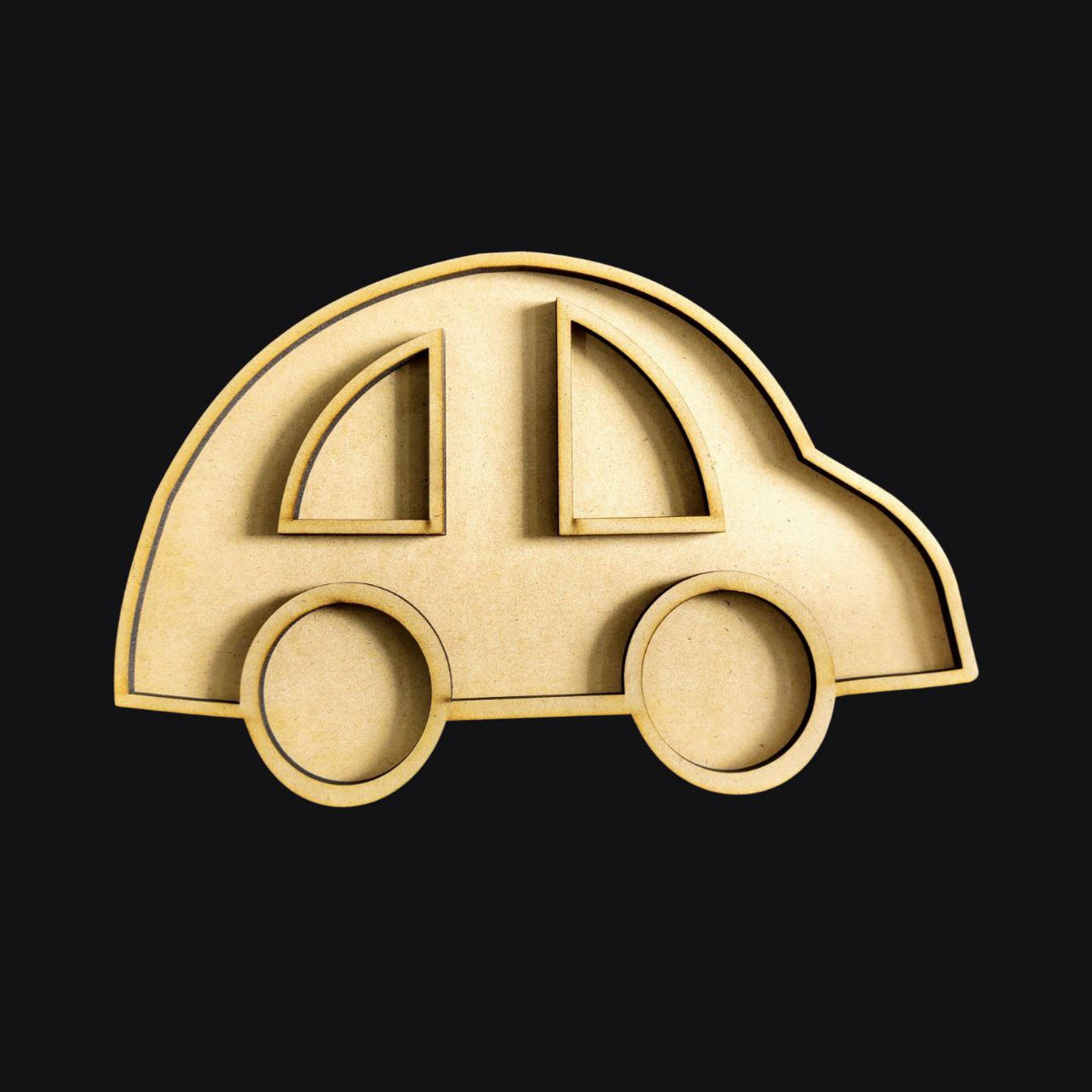 Car - Cutout (MDF Mosaic Base)