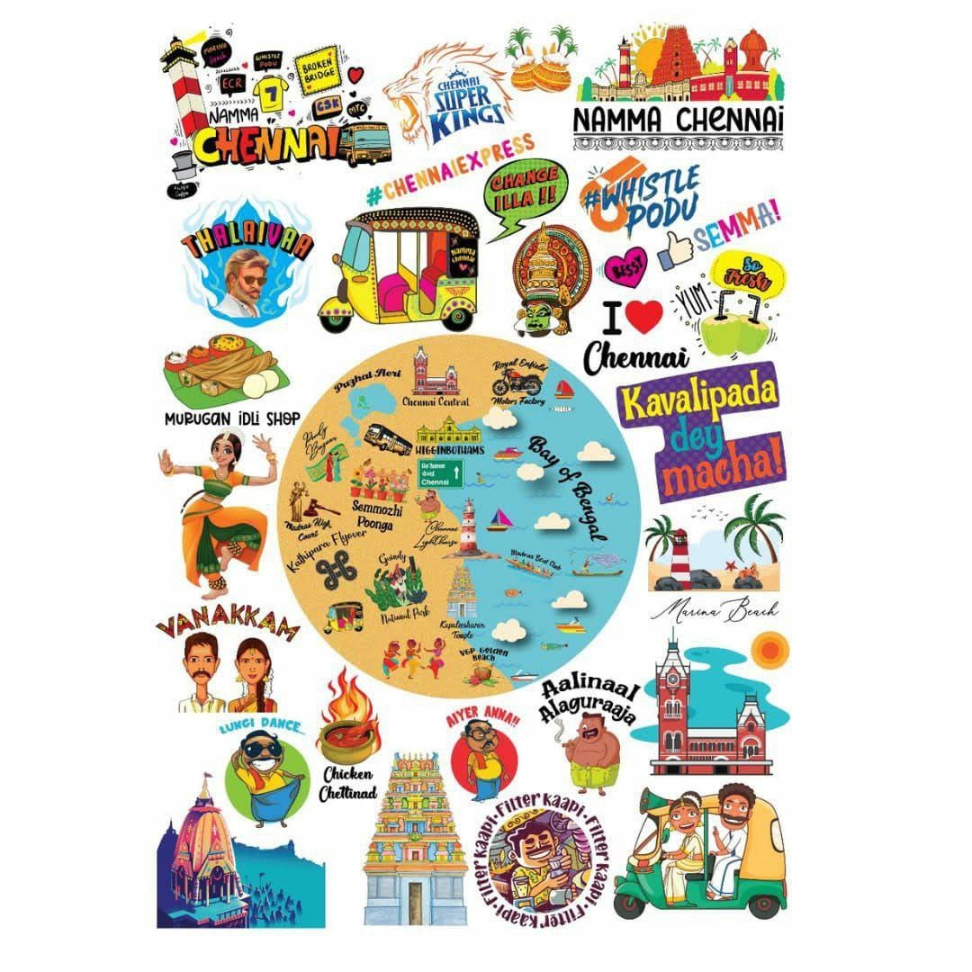 Chennai ( Instant Transfer Sheets )