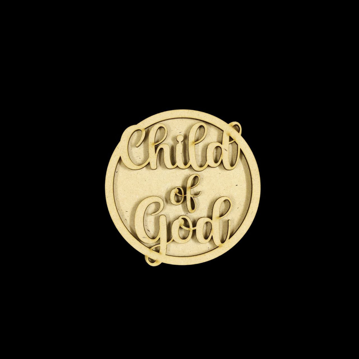 Child of God (DIY Quote - MDF Fridge Magnet Base)Christmas Collection