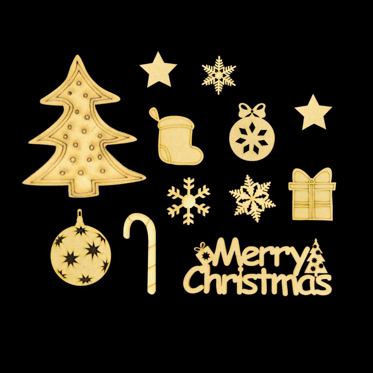 Christmas Bundle 2 ( MDF xmas Collection )
