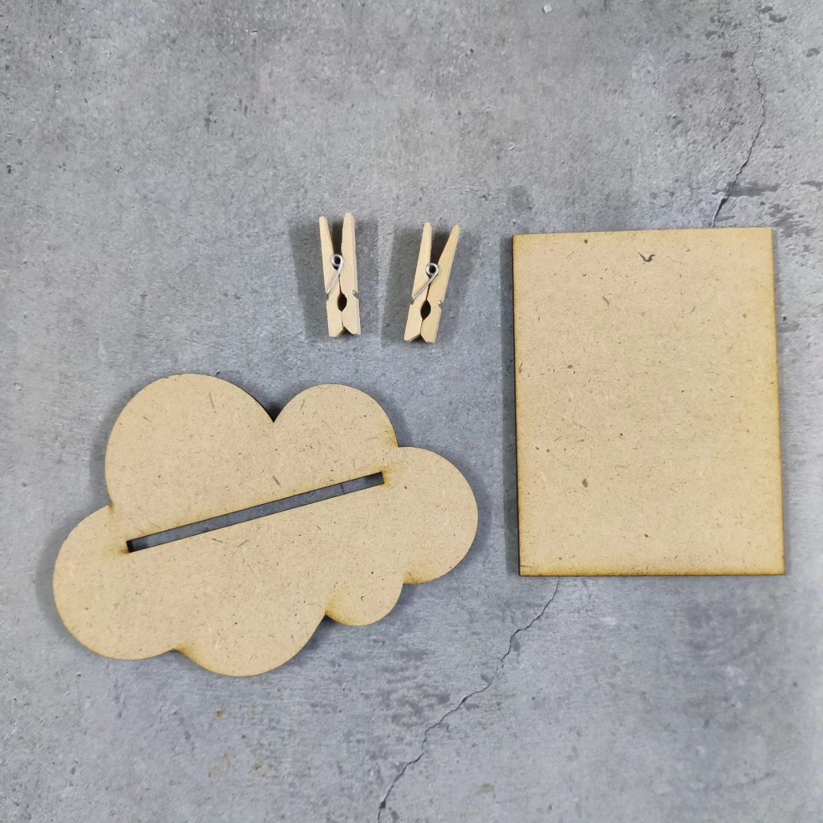 Cloud (MDF | Desk Photo | To Do List | Display Stand )