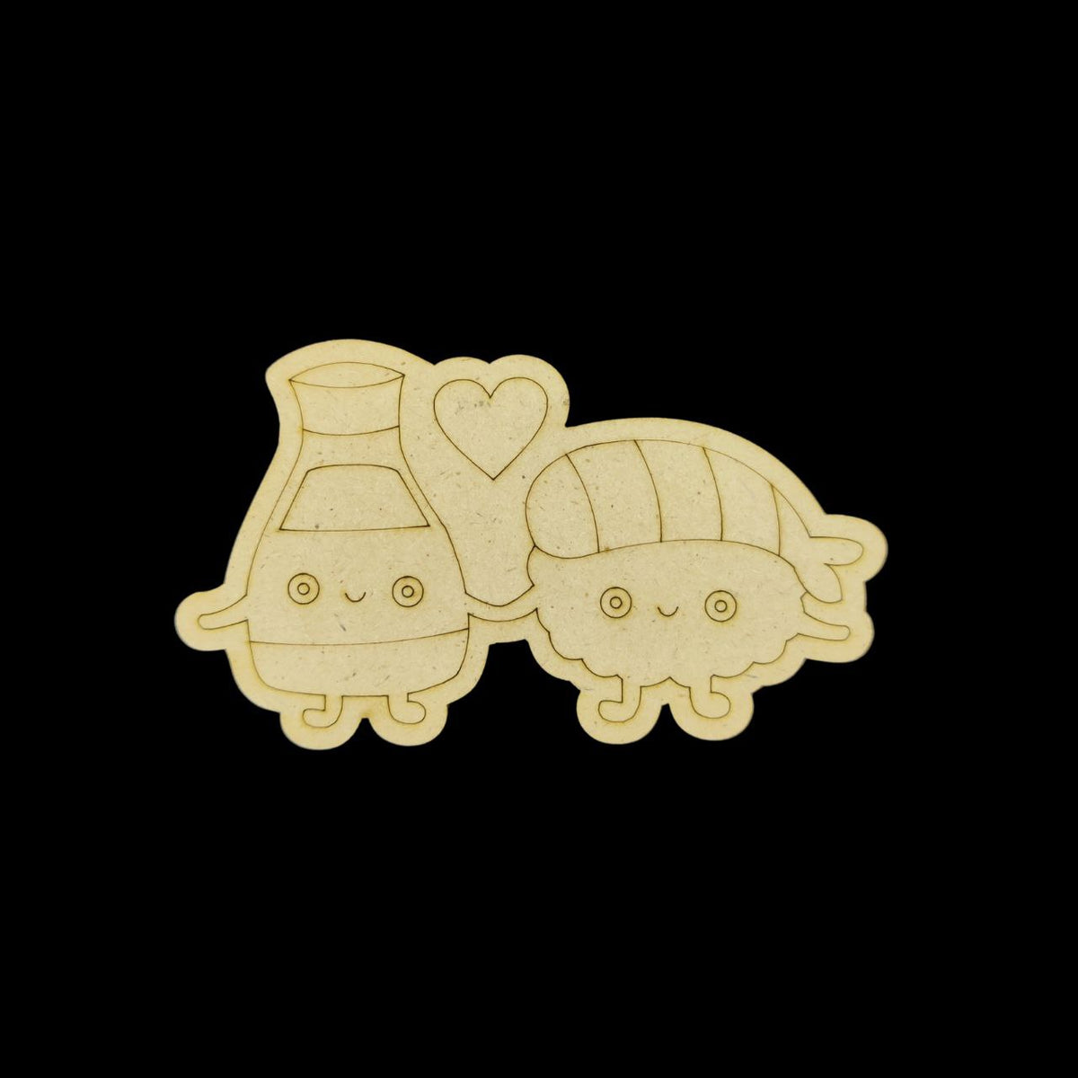 Cookie n Milk in Love (Cute Premarked Base - MDF) Valentine's Collection