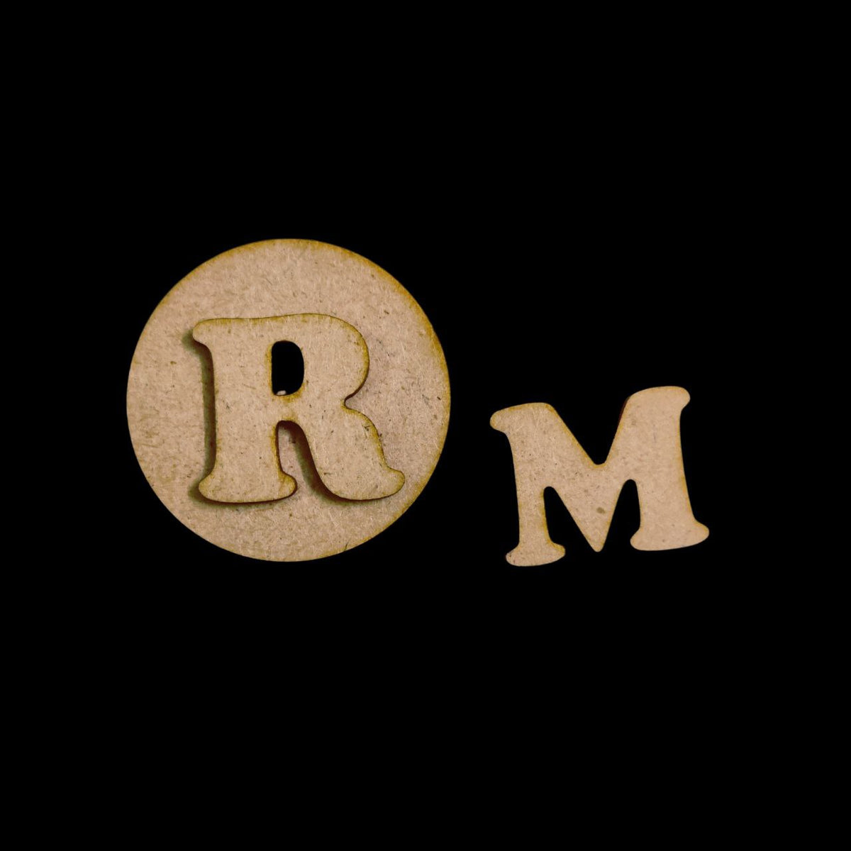 Personalised Name Initials (round)