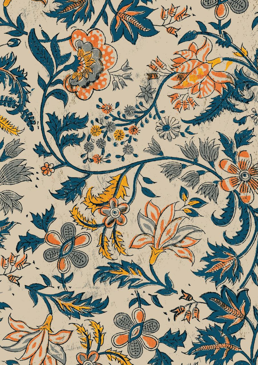 Dancing Flowers ( Decoupage Papers )