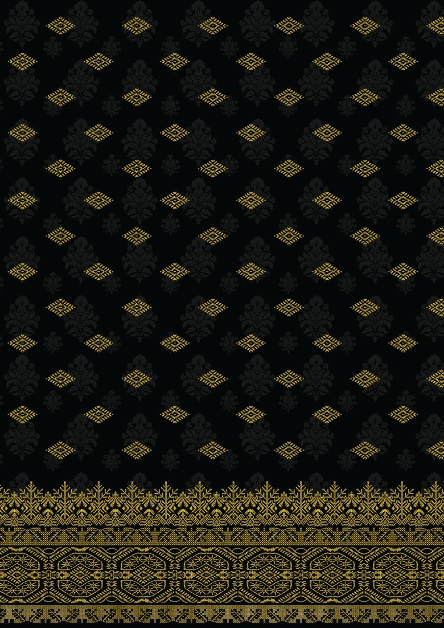 Dark Saree Print (Decoupage Paper)