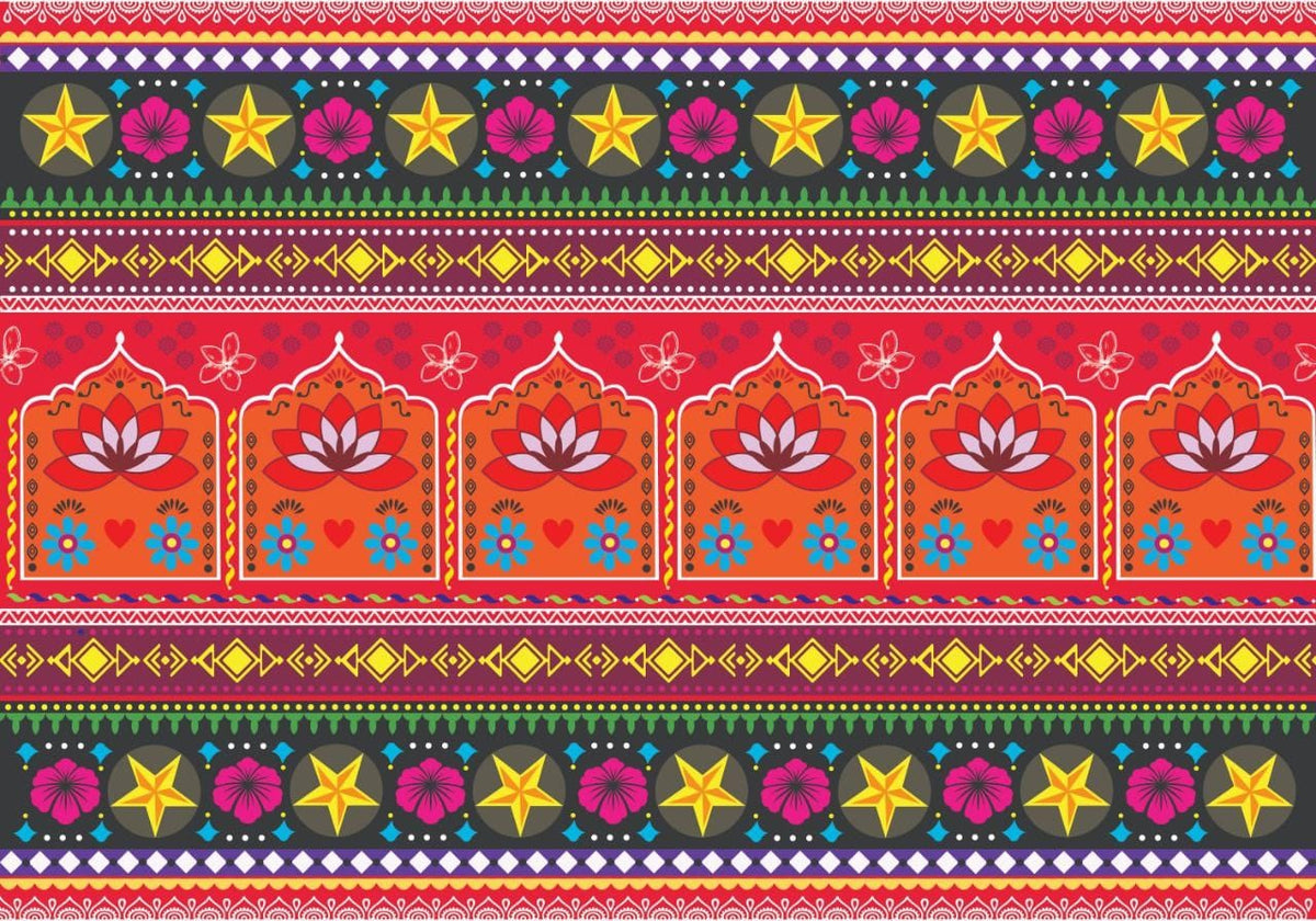 Desi Truck Print ( Instant Transfer Sheets )