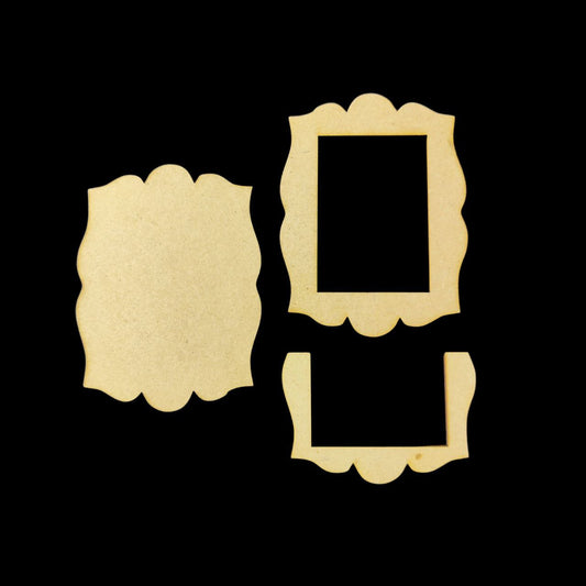 Design 3 - MDF Photo Fridge Magnet Base