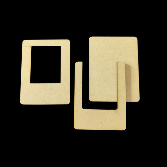Design 5 - MDF Photo Fridge Magnet Base