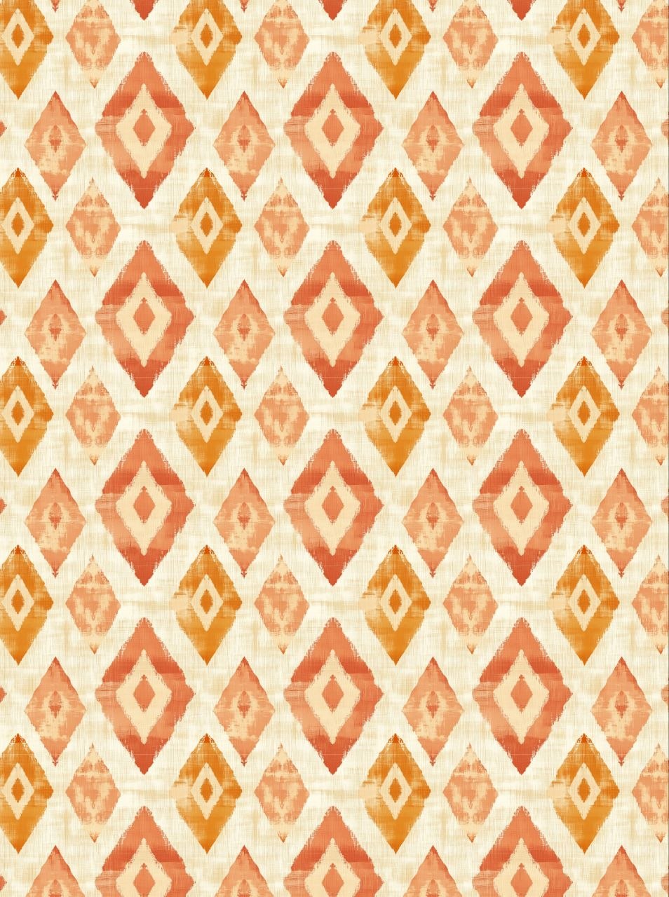 Diamond Eyes Ikat - Decoupage Paper Sheet