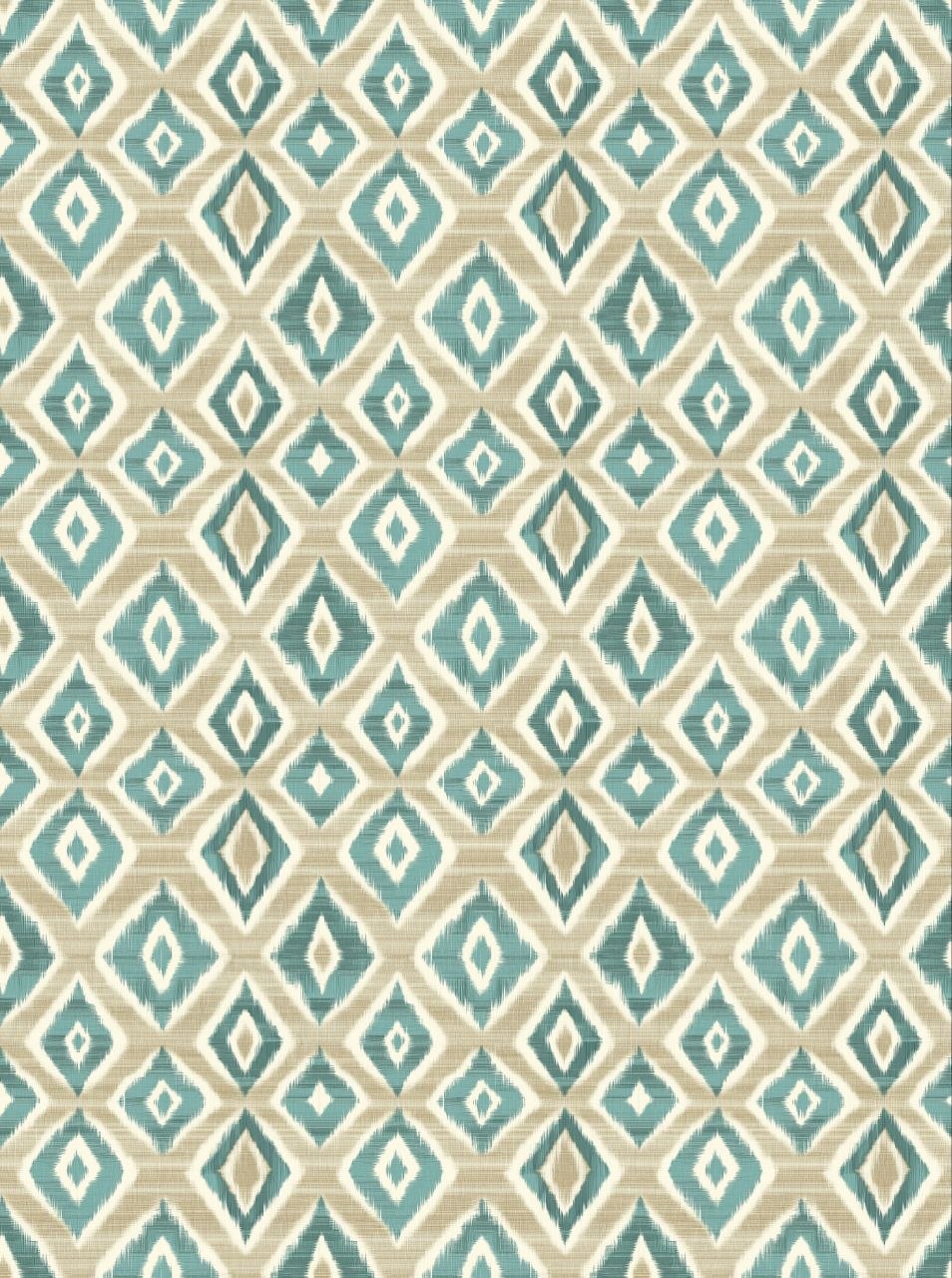 Diamond Rhombus Ikat Seamless - Decoupage Paper Sheet