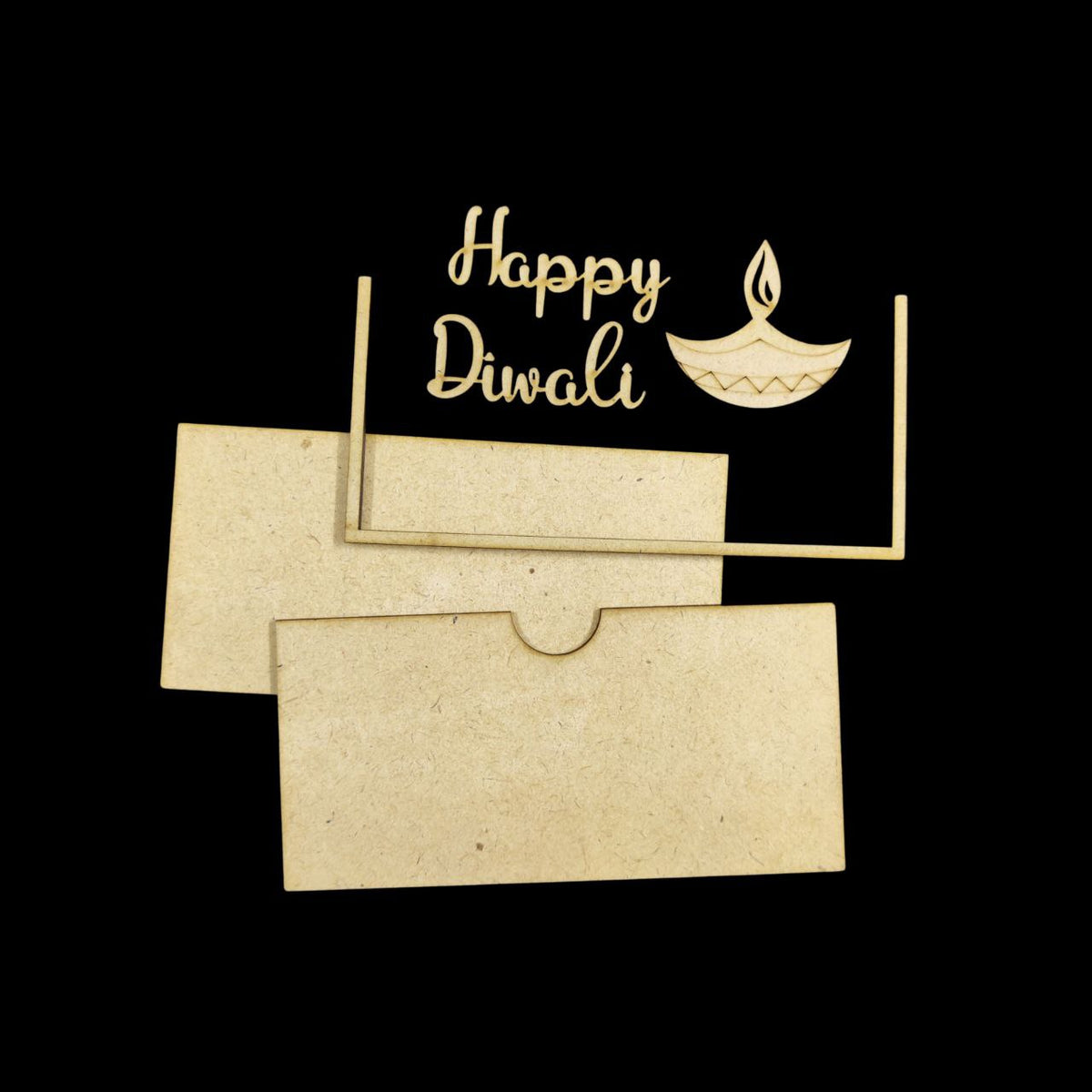 Diya - Happy Diwali (MDF DIY Cash Envelope)