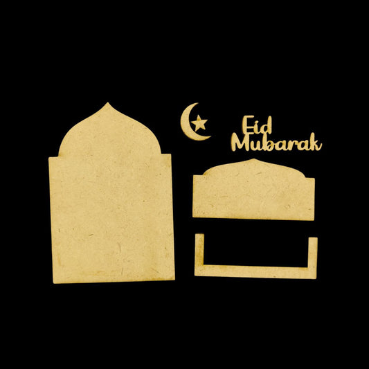 Eid Mubarak Eidi Envelope (MDF - Islamic Collection) Ramadan Eid