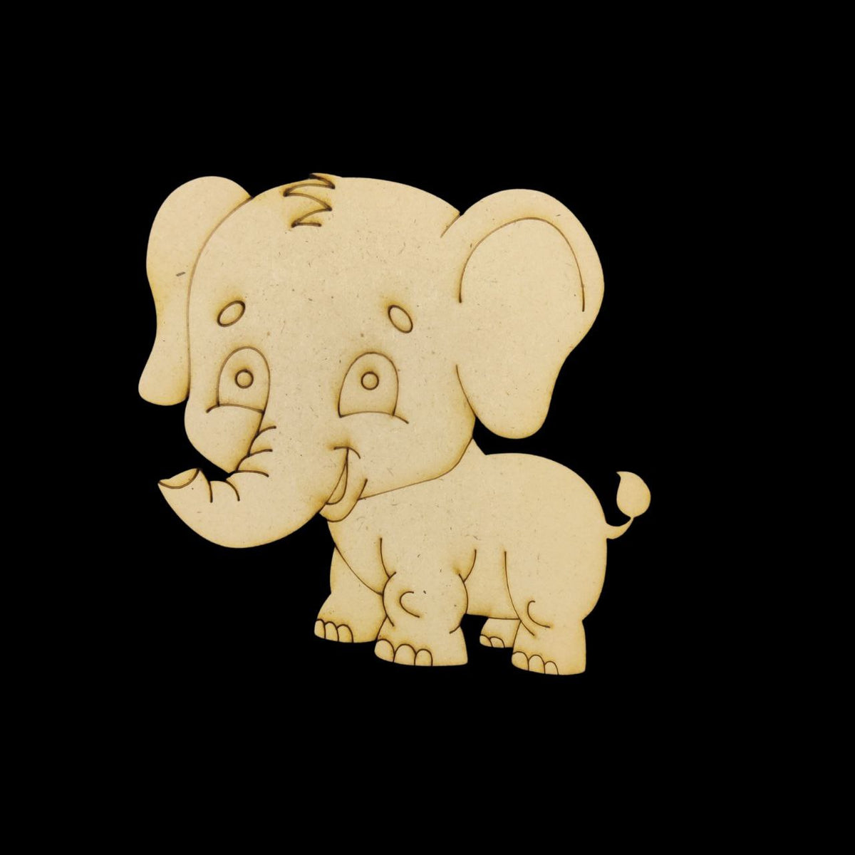 Elephant kiddo (Premarked Painting Base) MDF