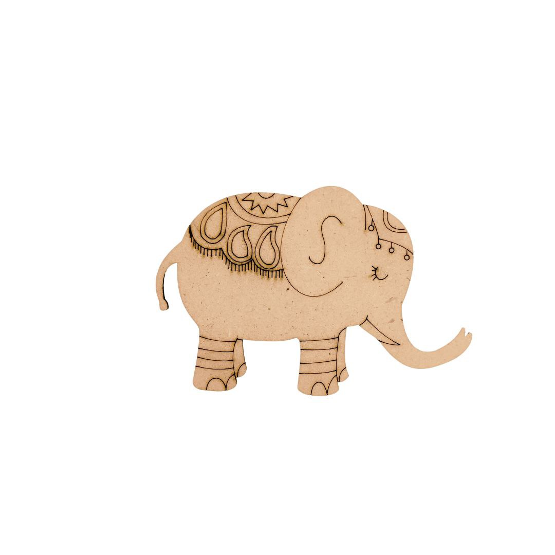 Elephant ( LaserCut MDF Desi Collection )