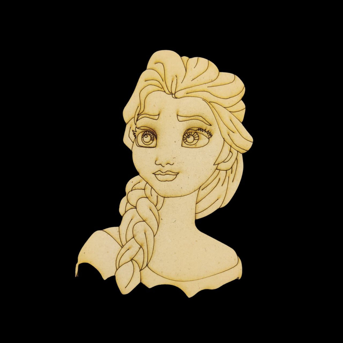Elsa Frozen (Premarked Painting Base) MDF