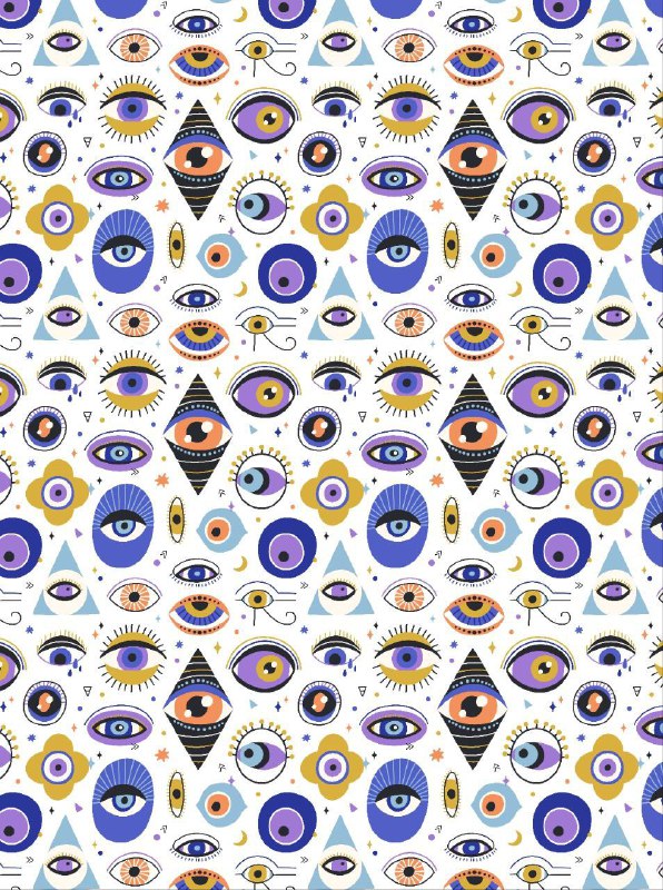 Evil eye - Horus eye (Decoupage Paper)