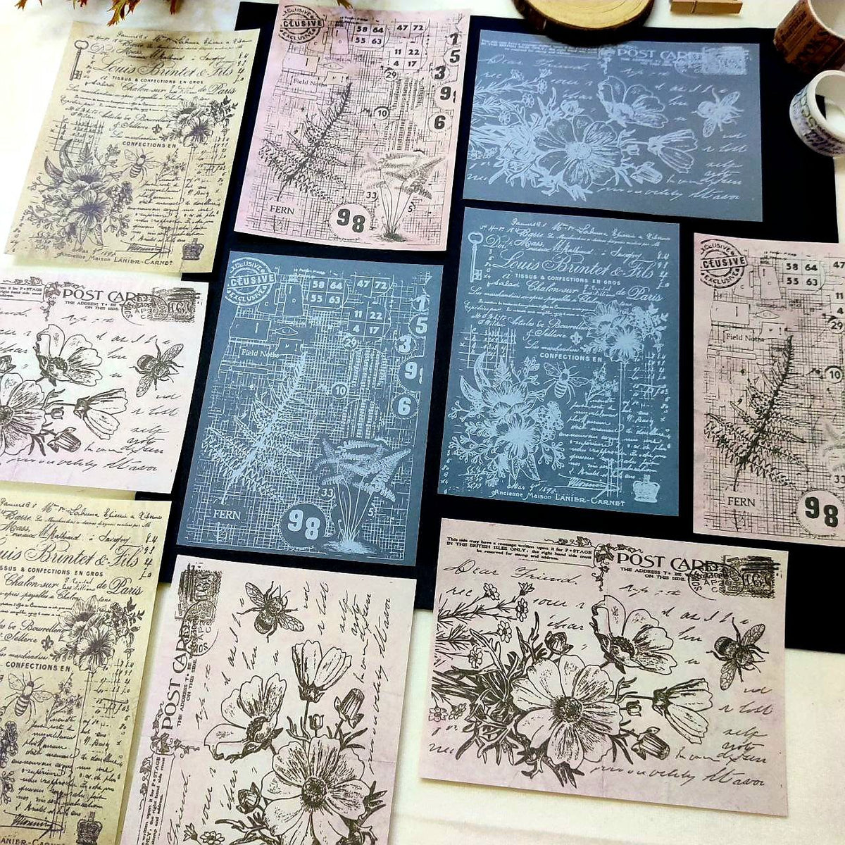 Flora (Script) ( Journaling Supplies )