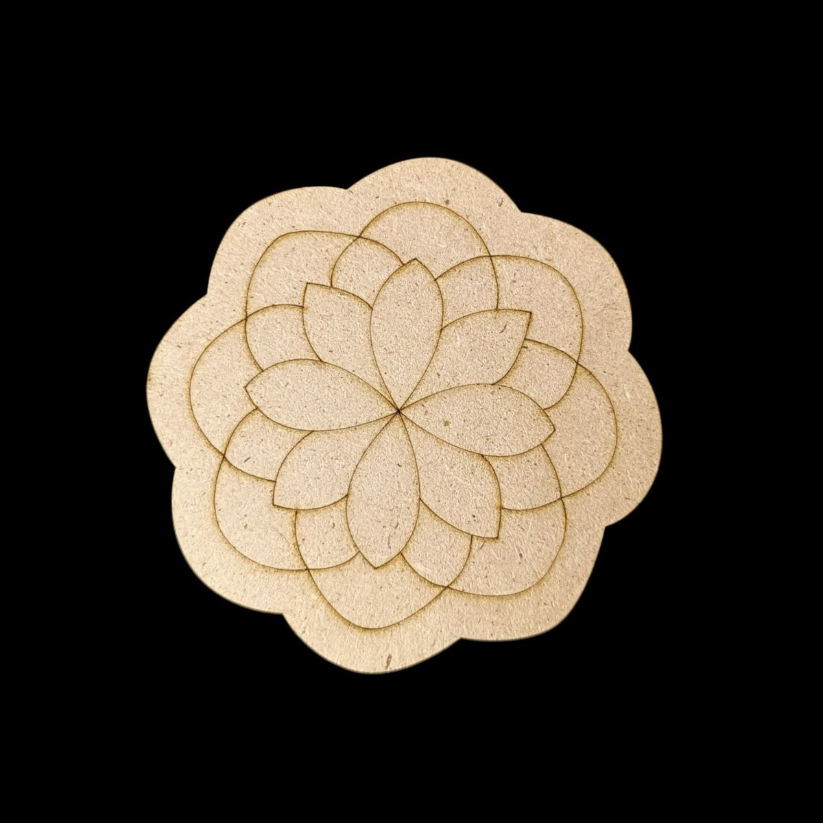 Floral Geometry - Premarked Base (MDF)