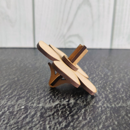 Flower - DIY Spinner Kit (MDF)