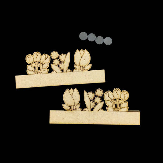Flower Garden - 2 in 1 MDF Base