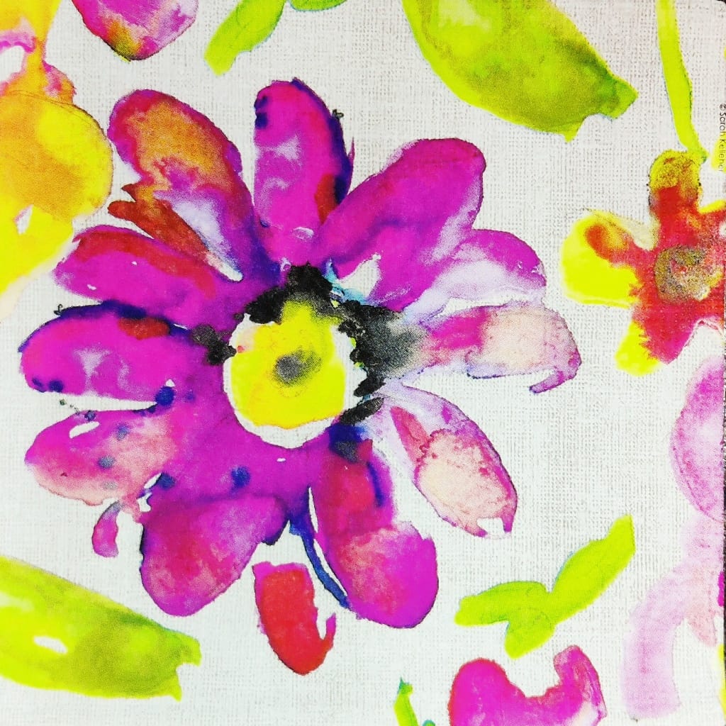 Flower painting ( German Napkins Tissues )