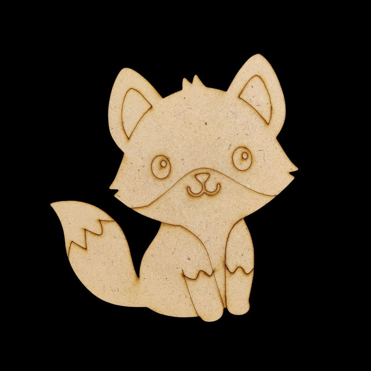Foxy ( MDF Premarked Painting Base )