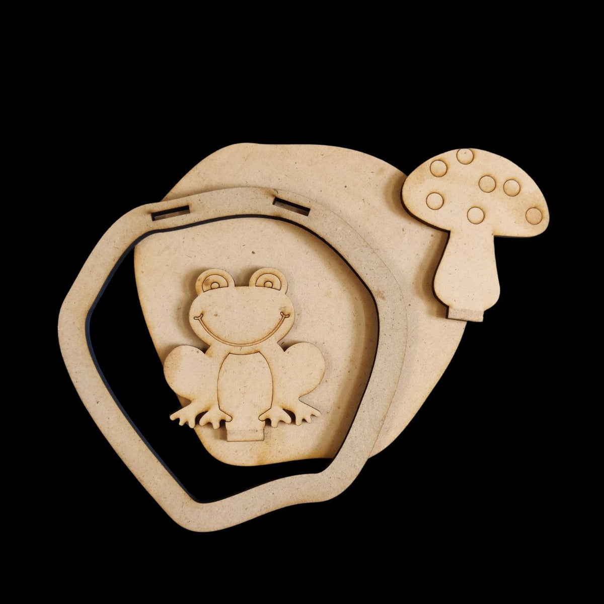 Frog Lagoon (MDF trinket | Catchall Tray)