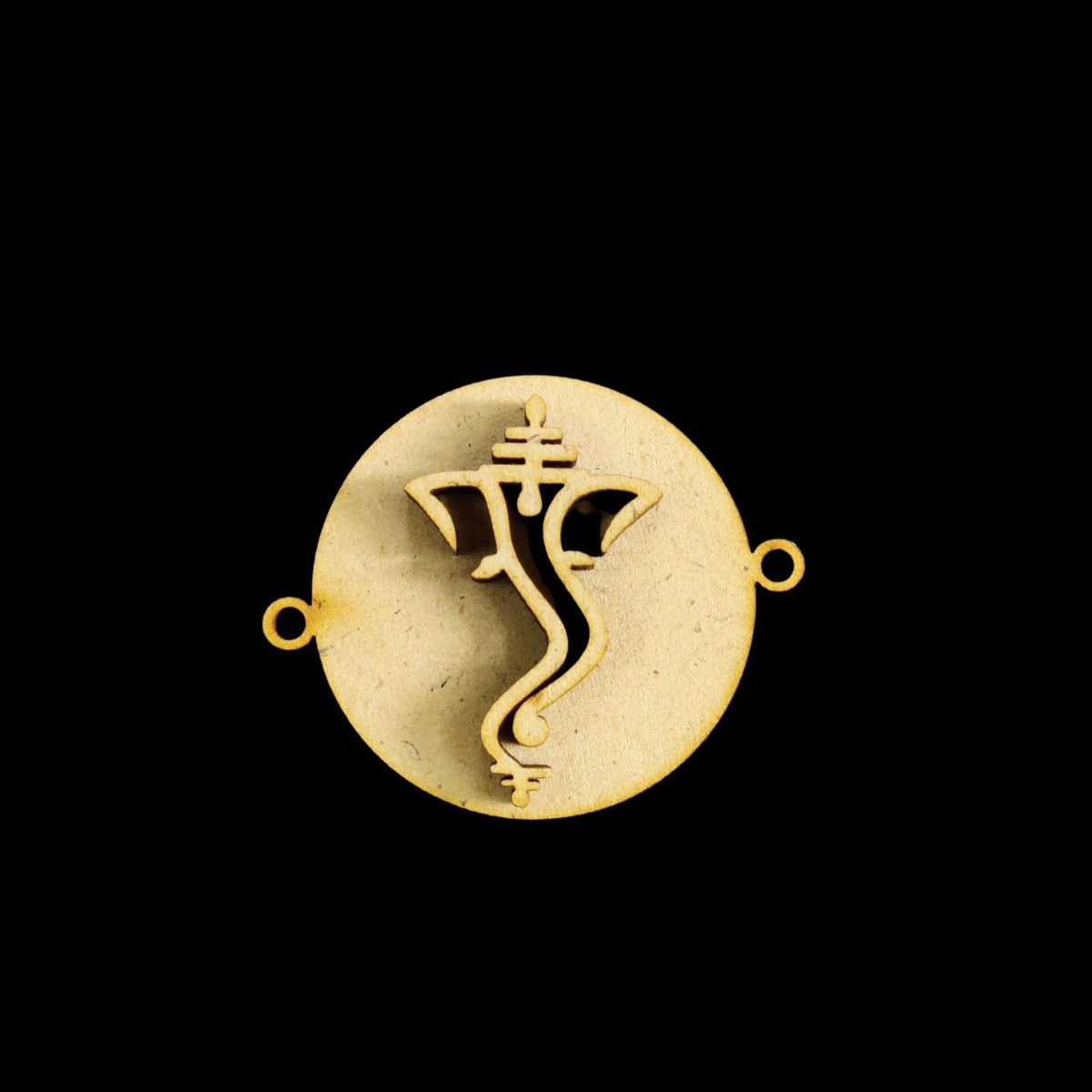Ganesha Symbol - Layered (Ethnic Rakhi MDF )
