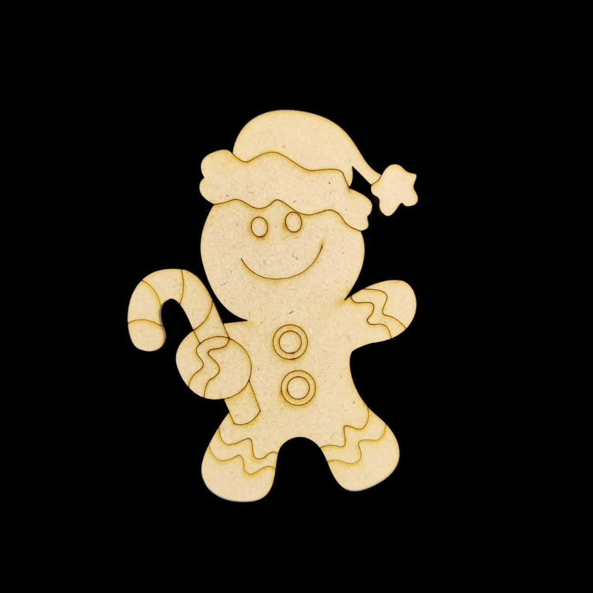 Gingerbread Man (MDF Premarked - Christmas Festive)