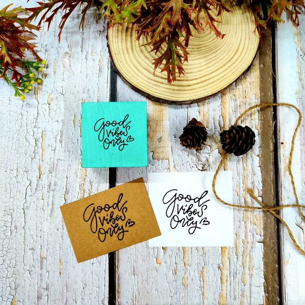 Good Vibes Only ( Stamps )