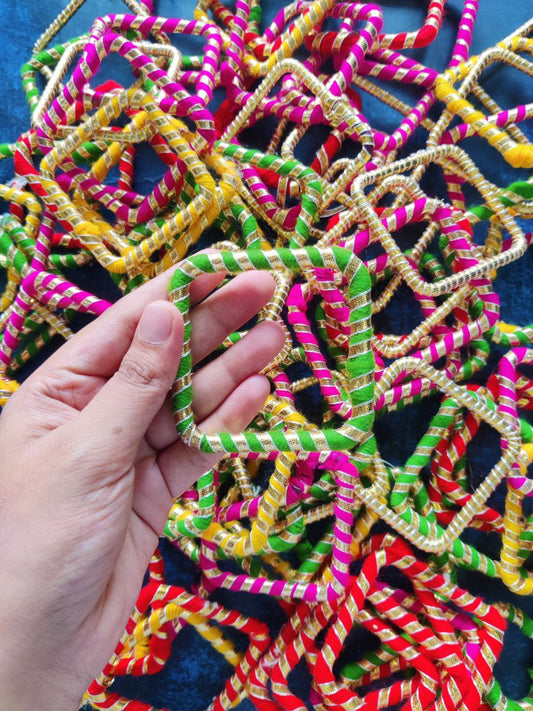 Gota Bangles - Square (Festive collection)