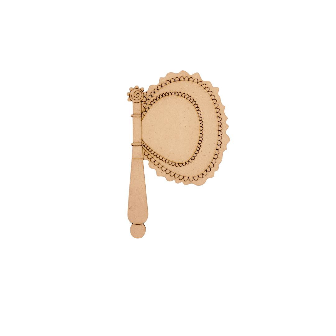 Hand-Fan ( LaserCut MDF Desi Collection )