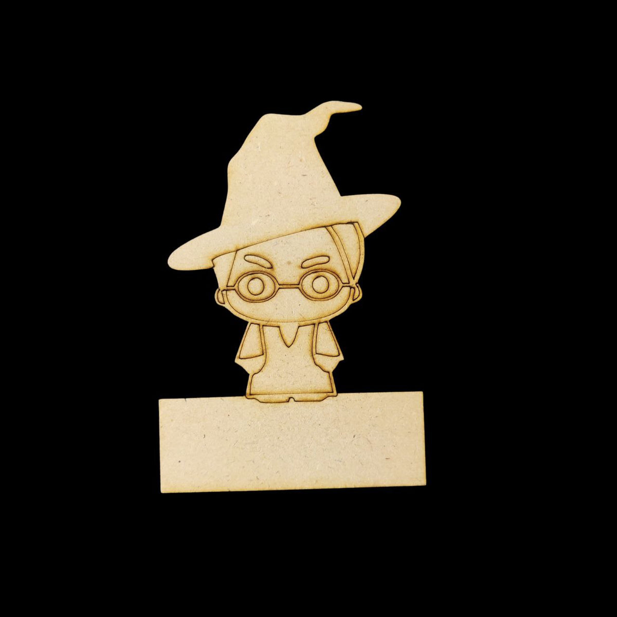 Harry Potter Wizard (Mini Fridge Magnet Name Board) MDF
